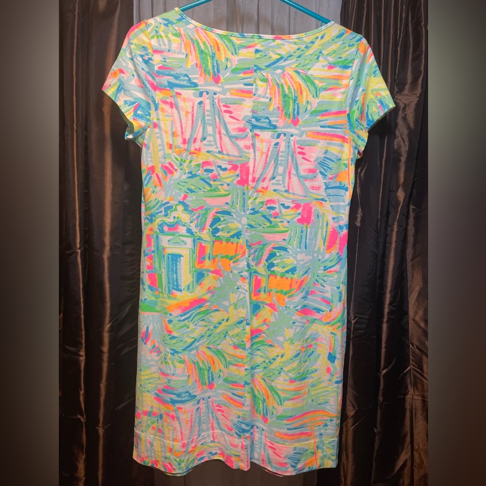 SEA SALT AND SUN LILLY PULITZER Short Sleeve Marlowe Dress Sz. S - Picture 2 of 5